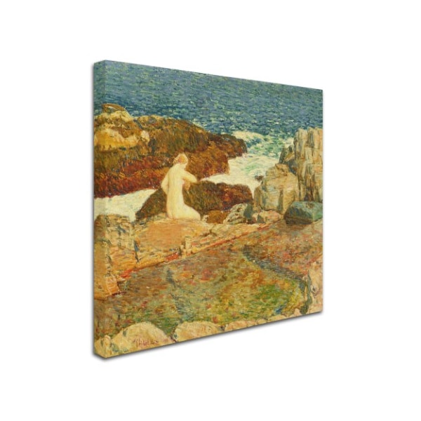 Childe Hassam 'East Headland Pool' Canvas Art,24x24